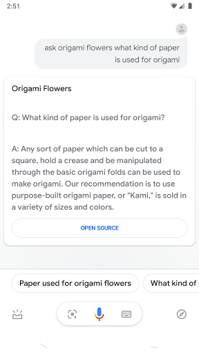 FAQs in Google Assistant