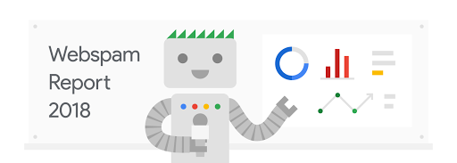 Googlebot annonce le rapport 2018 sur le spam