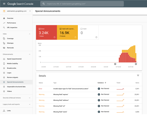 Rapport sur l'optimisation des annonces spéciales