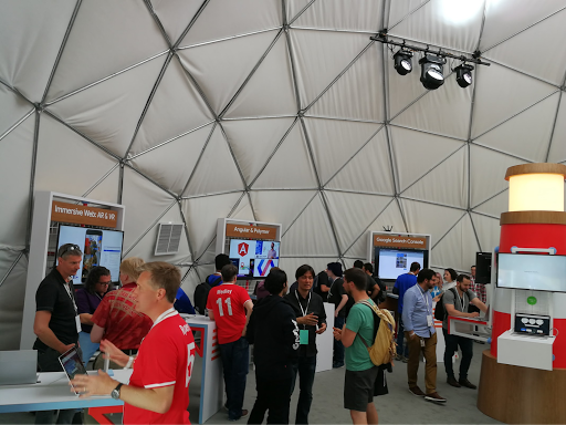 Debates en los pasillos de Google I/O