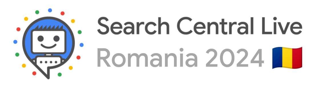 Logotipo do Search Central Live Romênia 2024