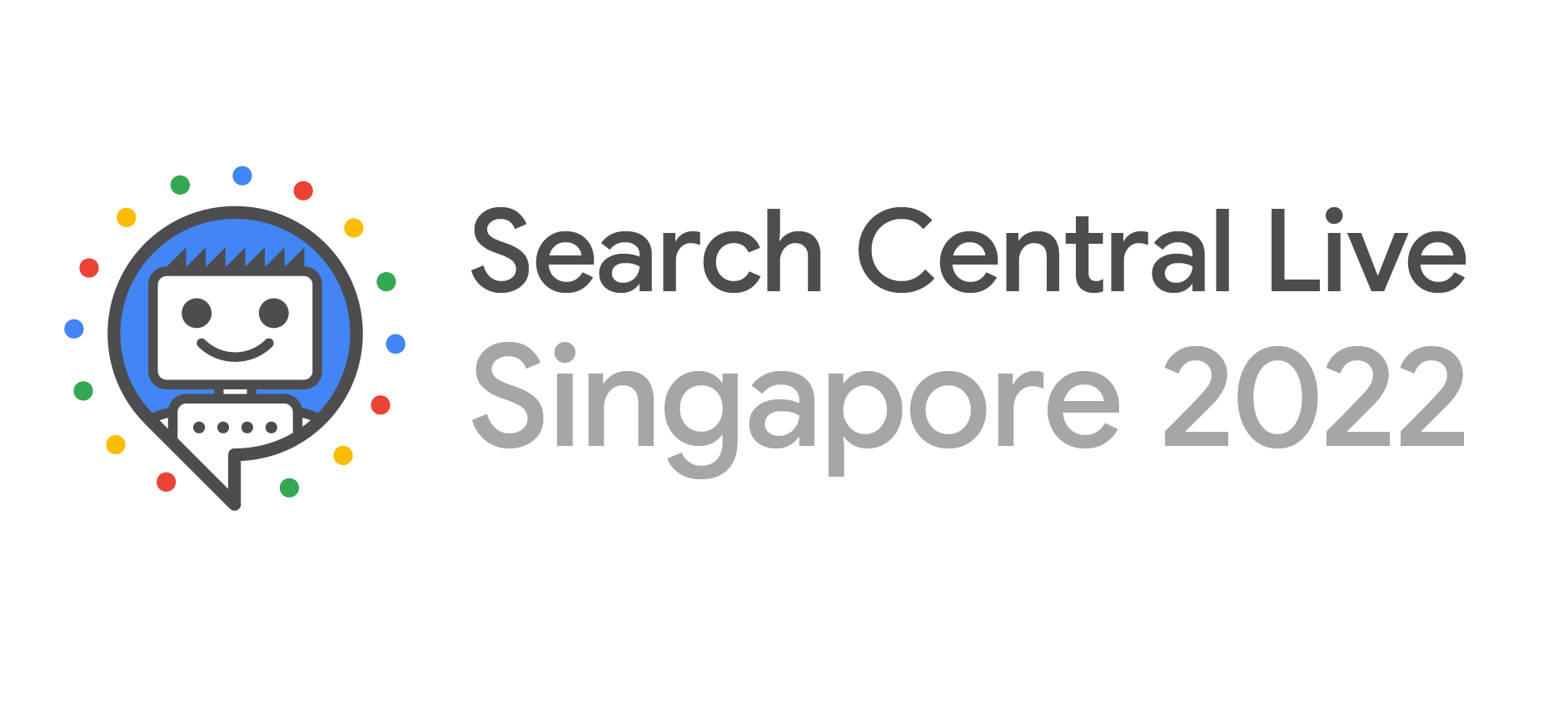 Логотип мероприятия Search Central Live 2022 года в Сингапуре