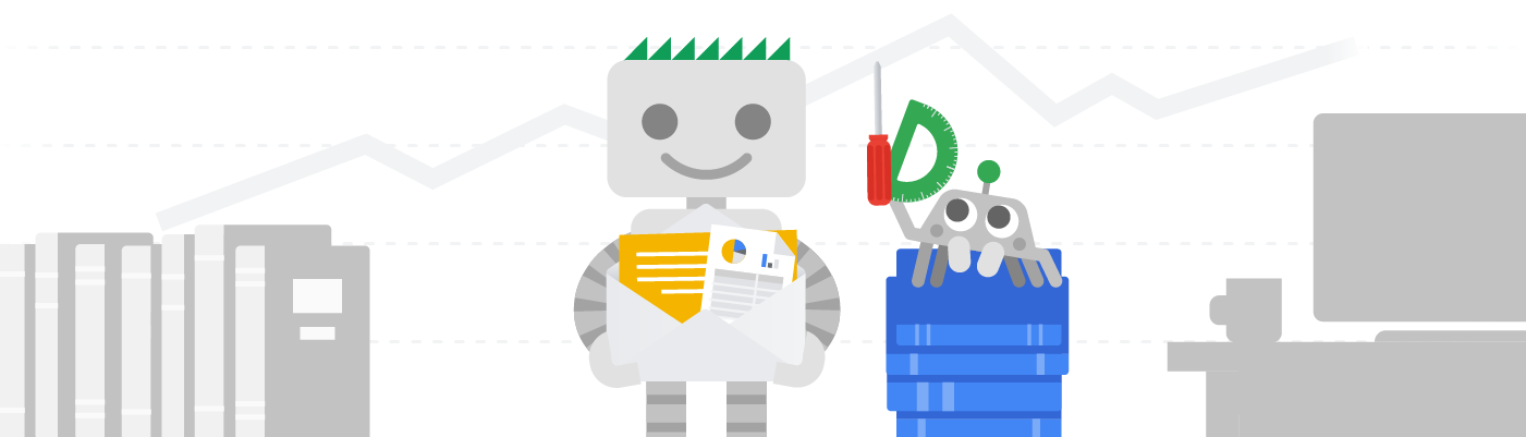 Googlebot und sein Spinnenfreund bieten Informationen, Tools und Ressourcen an