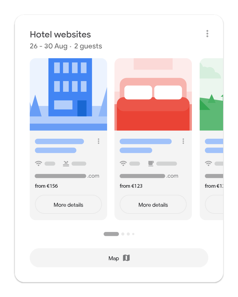Supplier unit in Google Search