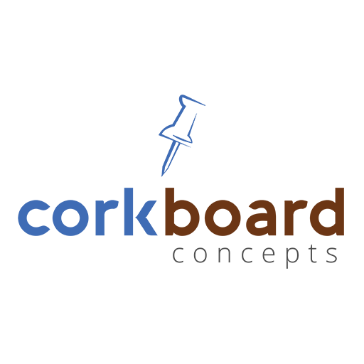 Logotipo da Corkboard Concepts