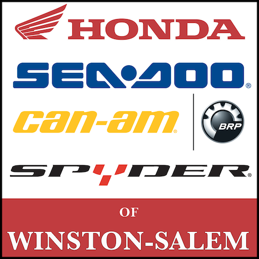 Winston-Salem 的 Honda、Sea-Doo 和 Can-Am 徽标