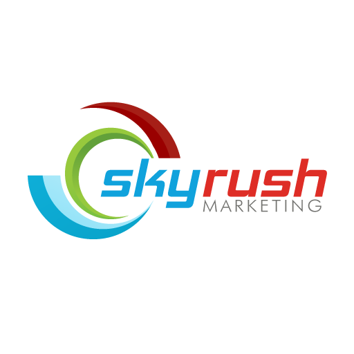 شعار شركة Skyrush Marketing