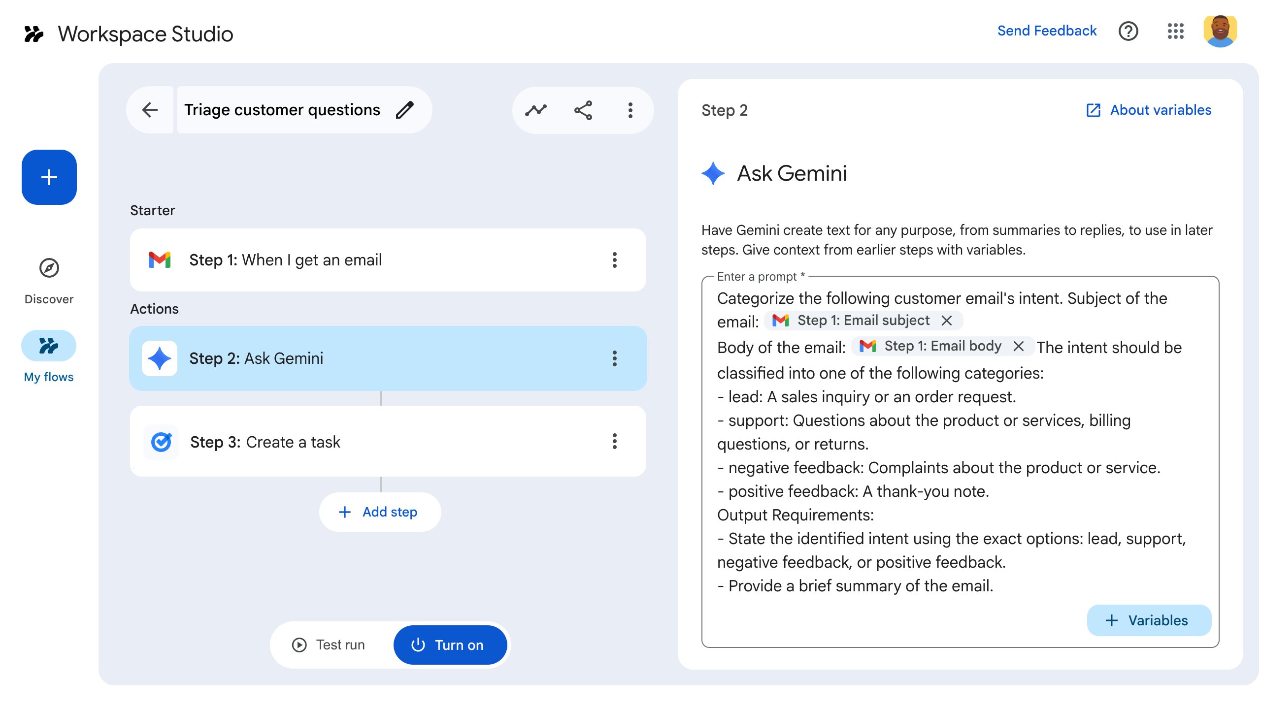Aracı yapılandırma