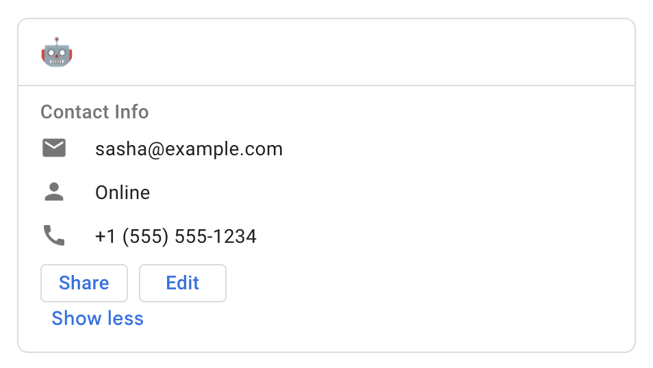 سرصفحه این کارت نمایش داده نمیشود زیرا یک قسمت الزامی، عنوان، وجود ندارد.